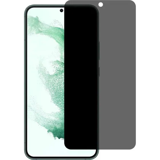 SKALO Samsung Galaxy S22 Privacy Skærmbeskyttelse - Hærdet Glas