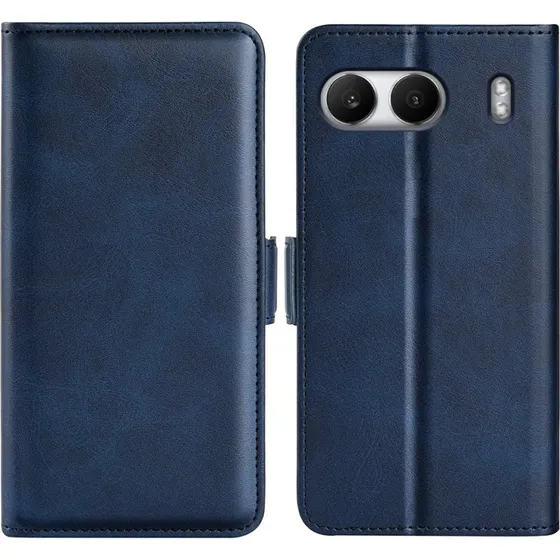 SKALO OnePlus Nord 4 Premium Wallet Flip Cover - Blå