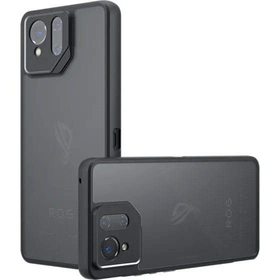 SKALO Skin-touch Hybrid Cover til Asus ROG Phone 9 Pro 5G - Sort
