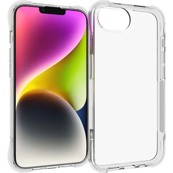 SKALO iPhone 16e Extra strong TPU Cover - Gennemsigtig