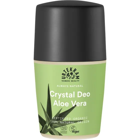 Urtekram Aloe Vera Crystal Roll-on Deo 50 ml