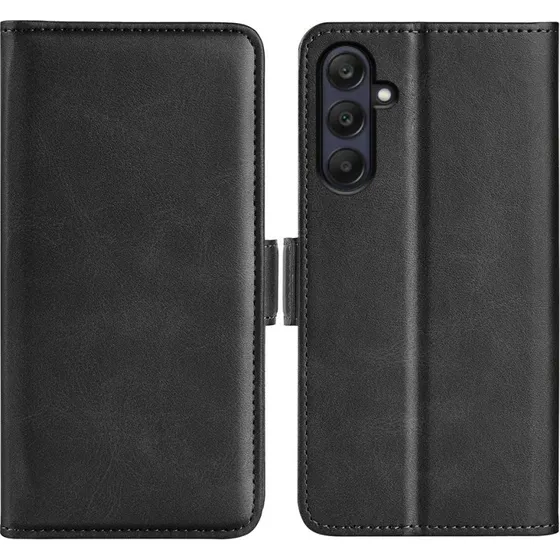 SKALO Samsung A26 5G Premium ID Flip Cover - Sort