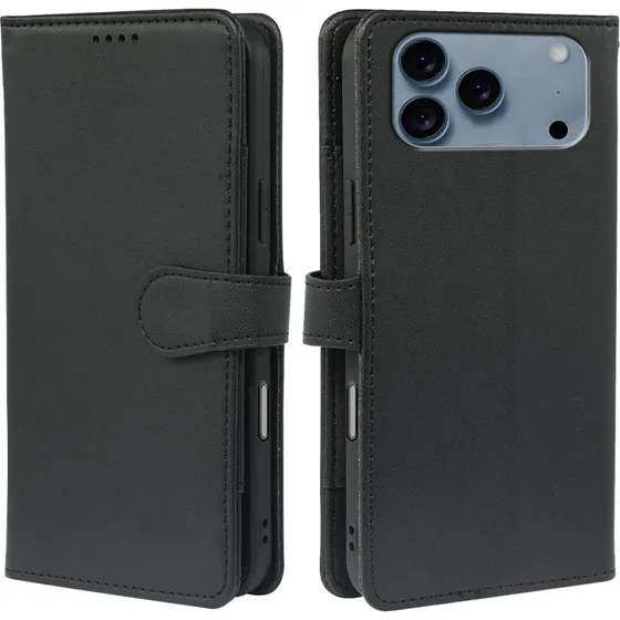 SKALO iPhone 17 Pro Max 9-RUM Flip Cover - Sort