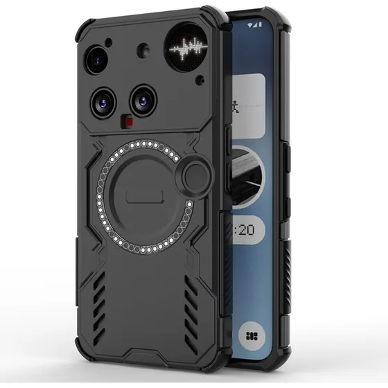 SKALO Nothing Phone (3) Armor Ventilated Cover - Sort