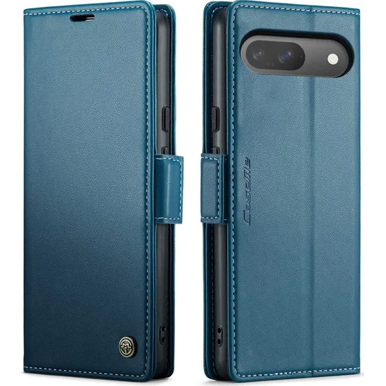 CaseMe Google Pixel 10 Pro 023 Series PU-Læder Etui - Blå