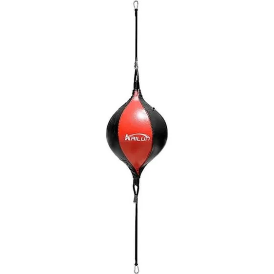 KRILUN Boksebold Speed Bag med Pumpe i PU-Læder