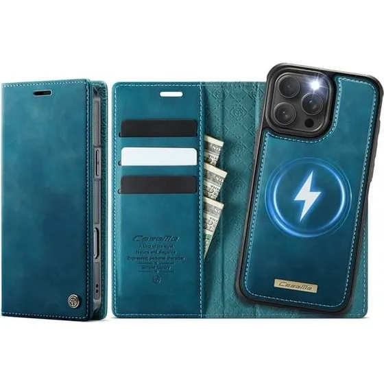 CASEME Pungcover til iPhone 16 Pro - Magnetisk & Aftagelig