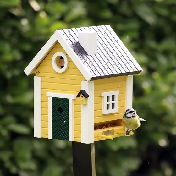 Wildlife Garden Multifuglehus Plus - Gul Hytte