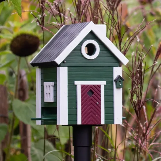 Wildlife Garden Multifuglehus Plus - Grøn Hytte