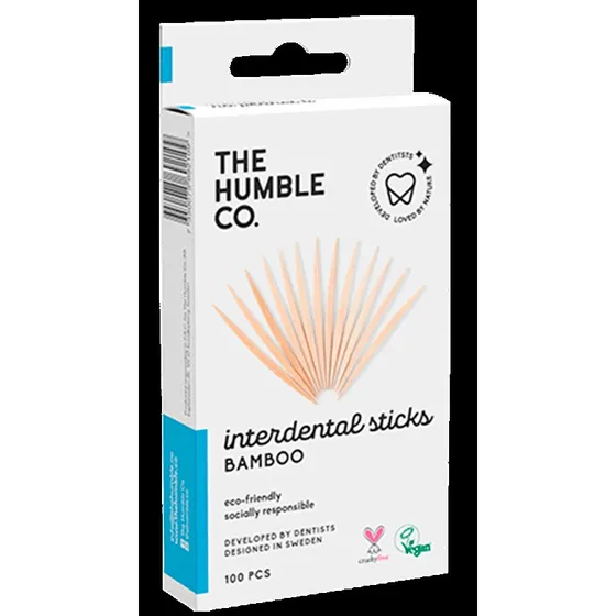 Humble Bambus tandstikkere - 100 stk.
