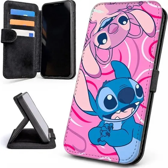 Stitch Mobilcover til Samsung Galaxy A52 / A52s 5G med kortholder