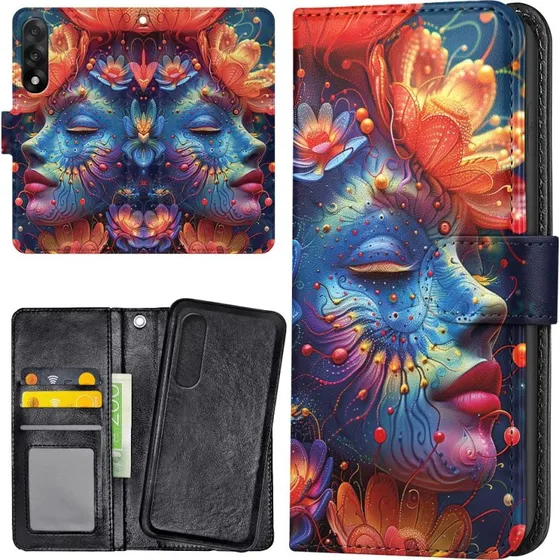 OnePlus Nord 5 Mobilcover - Psychedelic Wallet Case