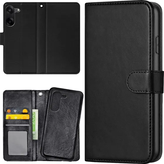 OnePlus Nord CE5 Mobilcover med Pung - Sort
