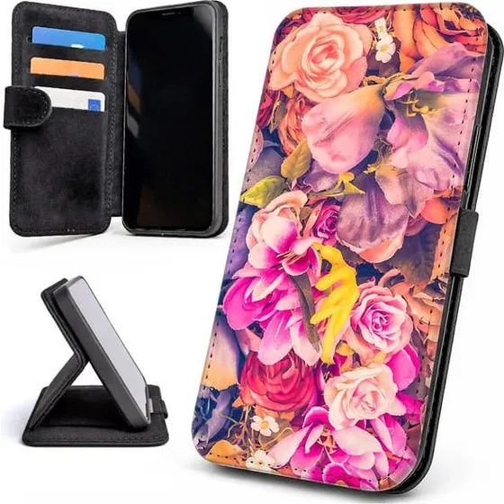 Samsung Galaxy S25 Ultra Mobilcover med Kortholder - Roses