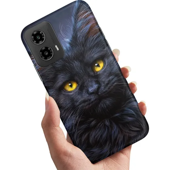 Motorola Moto G35 5G Cover - Sort Kat