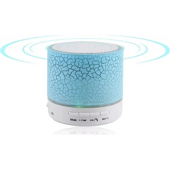 Bluetooth-højttaler med LED-lys - Bærbar Mini - Green