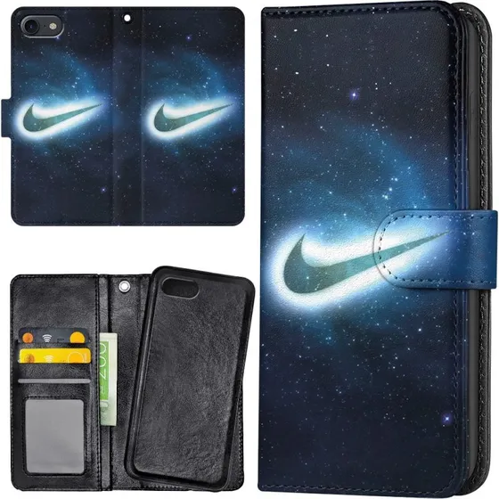 Nike iPhone 16e/17e Mobilcover med Pung og Kortholder
