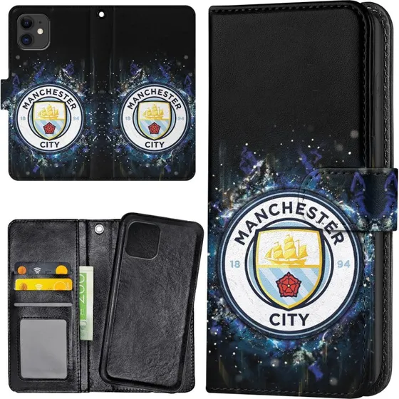 Manchester City Mobilcover til iPhone 12/12 Pro - Pungetui