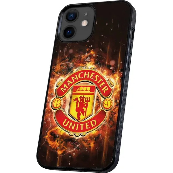 Manchester United Cover til iPhone 11 - Sort