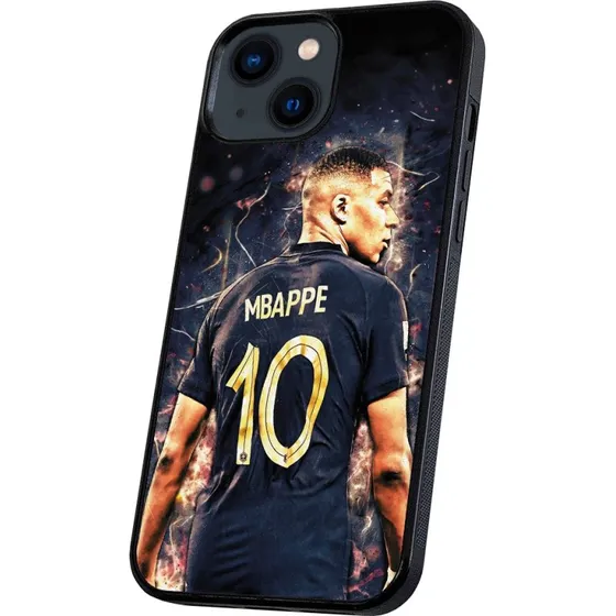 Mbappe iPhone 14 Mobilcover - Sort