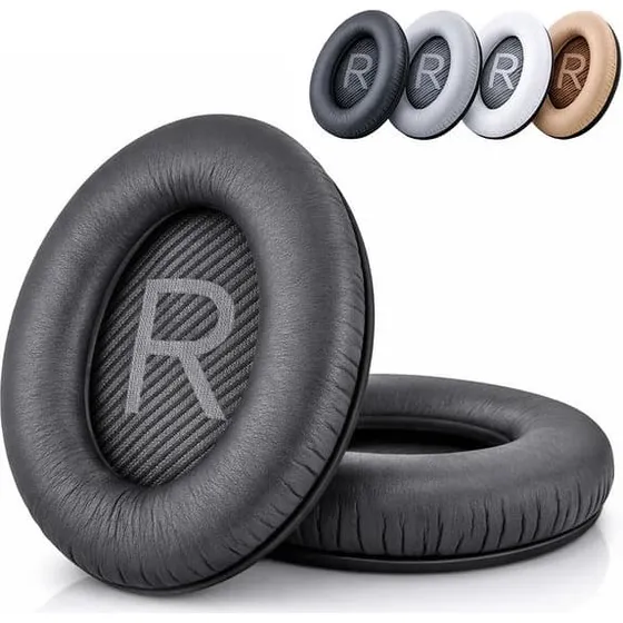 Bose QuietComfort Ørepuder (2-pak) - QC35/QC25/QC15/AE2 - Sort