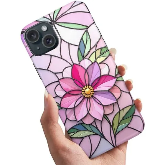 iPhone 13 Mini Cover - Glass Flower