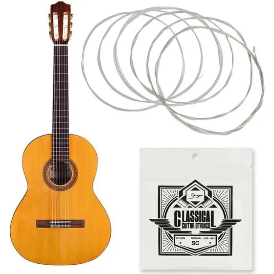 Gitarrstrenge Nylon .028-043 - Akustisk guitar strenge - 2-Pack