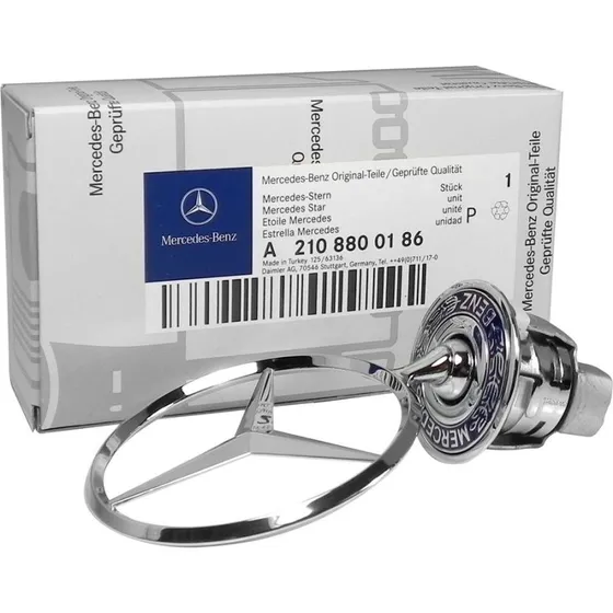 Mercedes-Benz Motorhjelm Stjerne Emblem (A2108800186)