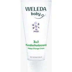 Weleda Mild Baby Balm 3-i-1 parfumefri 50 ml