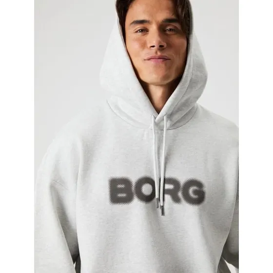 Björn Borg Borg Oversized Hoodie Grå, XL