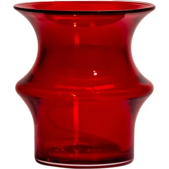 Kosta Boda Pagod Vase, Rød, 16,7 cm