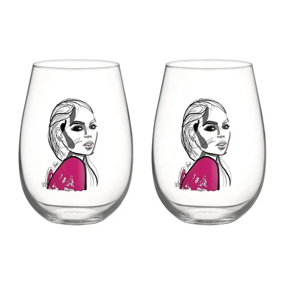 Kosta Boda All About You Glas, 2 stk. pakke