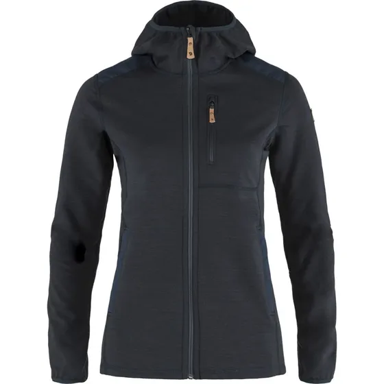 Fjällräven Keb Fleece Hoodie W - Dark Navy - M