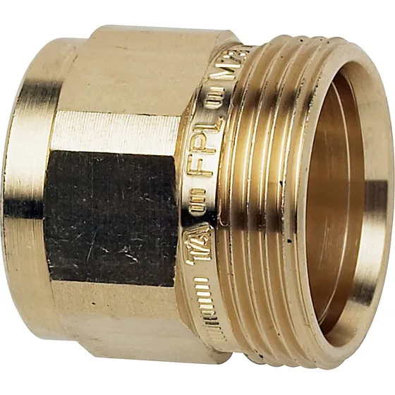 TA Komp. Spidsmuffe 3/4'' x M28x1,5 Messing FPL