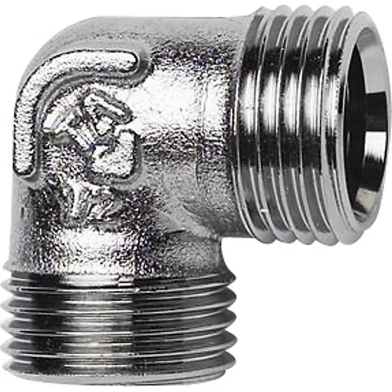 TA Komp. Vinkel 3/8'' Uden omløber Forkromet FPL