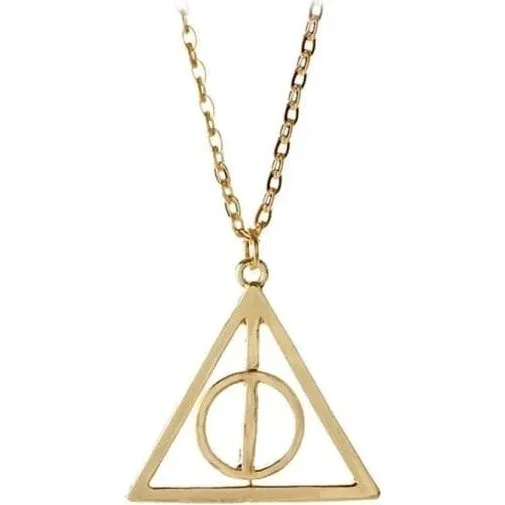 Harry Potter Deathly Hallows Halskæde - Guld
