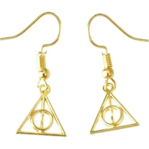 Harry Potter Deathly Hallows Miniature Øreringe