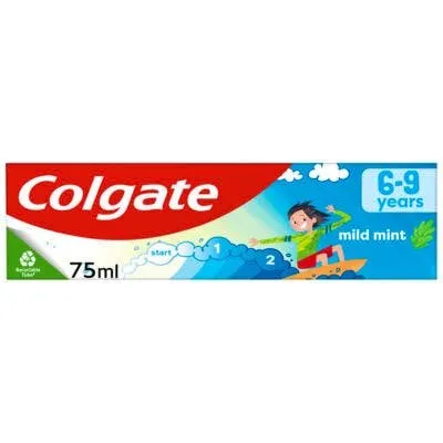 Colgate Kids Tandpasta 6-9 år Mild Mint 75 ml