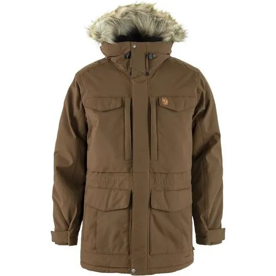 Fjällräven Nuuk Parka Herre - Dark Oak