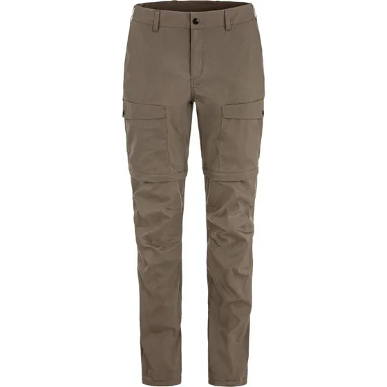 Fjällräven Abisko Hybrid Trail Trousers Zip-Off W - Suede Brown