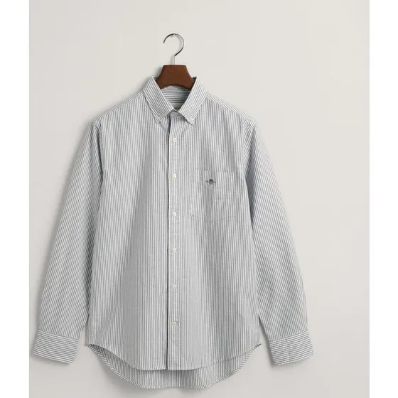 GANT Oxford Banker Stripe Skjorte i Bomuld