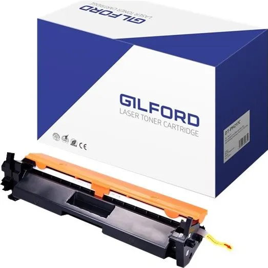 Gilford Sort Toner til HP CF217A - 1600 sider
