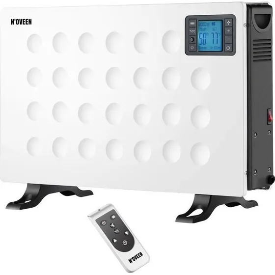 Noveen CH8000 LCD Smart Konvektor varmeapparat - hvid