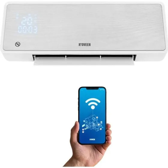 Noveen HC3299 Smart Varmegardin 2000W WiFi - Hvid