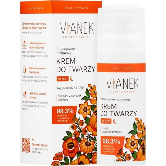 Vianek Intensiv Nourishing Night Cream 50 ml