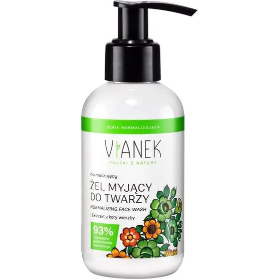 Vianek Normalizing Skin Cleanser til fedtet hud, 150 ml