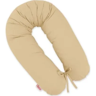 LONGER Graviditetspude med aftageligt betræk - Beige