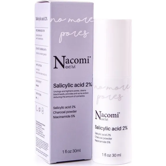 Nacomi Next Level No More Pores Serum med Salicylsyre, 30 ml