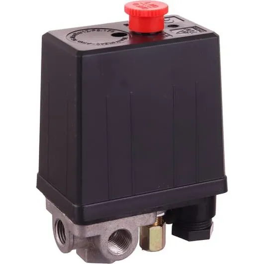 Trykafbryder til kompressor 230V 1/4" 4-vejs CD033-2