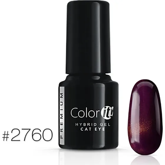 Color IT Premium Cat Eye Gel Lak - 2760 UV/LED